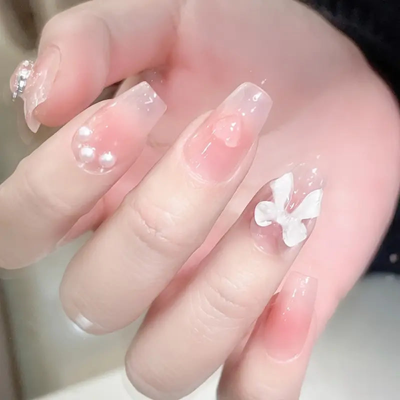 Bridgerton Inspired Nails