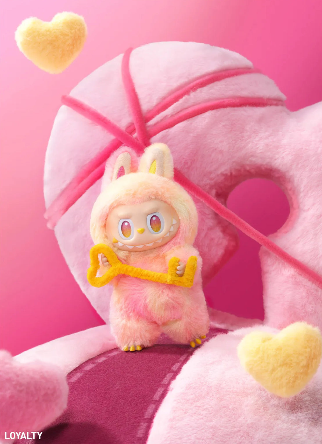 THE MONSTER Big into Energy Series- Vinyl Plush Pendant Blind Box