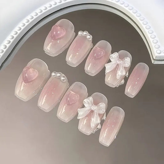 Bridgerton Inspired Nails